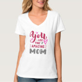 T-SHIRT VOUS ÊTES LA MÈRE INCROYABLE (Devant)
