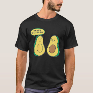 T-shirt Vous êtes le bon genre de gras Veggie Guacamole Hu