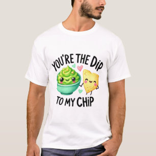 T-shirt Vous êtes le Dip to My Chip - Stickers