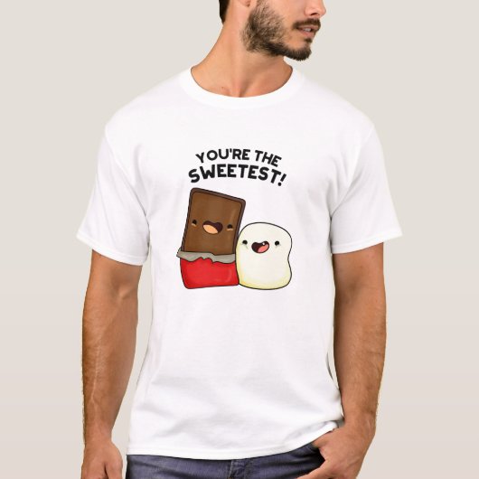 T-shirt Vous êtes le plus doux jeu de snacks amusant (Devant)