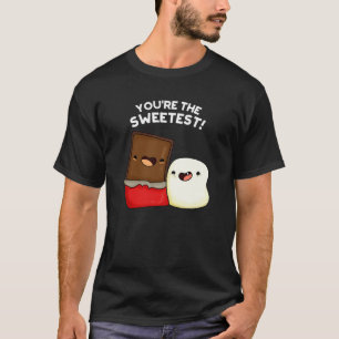 T-shirt Vous êtes le plus mignon jeu de snacks Dark BG