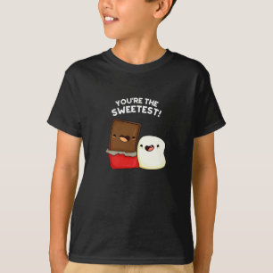 T-shirt Vous êtes le plus mignon jeu de snacks Dark BG
