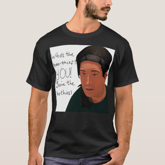 T-shirt Vous êtes le voleur de bière (Devant)