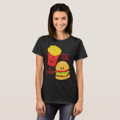 T-shirt Vous Êtes Les Fries À Mon Burger Meilleur Ami Vale (Devant entier)