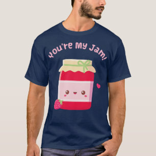 T-shirt Vous Êtes Ma Bouteille De Confiture De Framboise