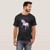 T-shirt Vous êtes ma licorne pour une amie Ado Fianc (Devant entier)
