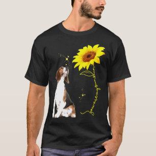 T-shirt Vous êtes mon Beagle Sunshine Sunflower