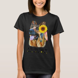 T-shirt Vous Êtes Mon Berger Allemand Sunshine &amp Sunflo