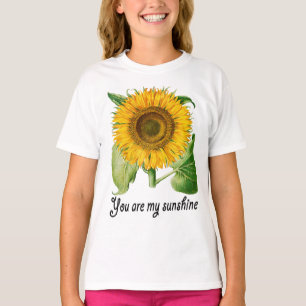 T-shirt Vous êtes mon cadeau de dessus de chemise de fill