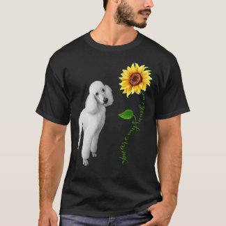 T-shirt Vous êtes mon caniche solaire