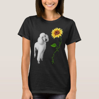 T-shirt Vous êtes mon caniche solaire