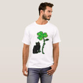 T-shirt Vous êtes mon charmant charmant Chat noir St. Patr (Devant entier)