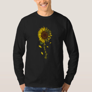 T-shirt Vous Êtes Mon Infirmière Nationale Sunshine Sunflo