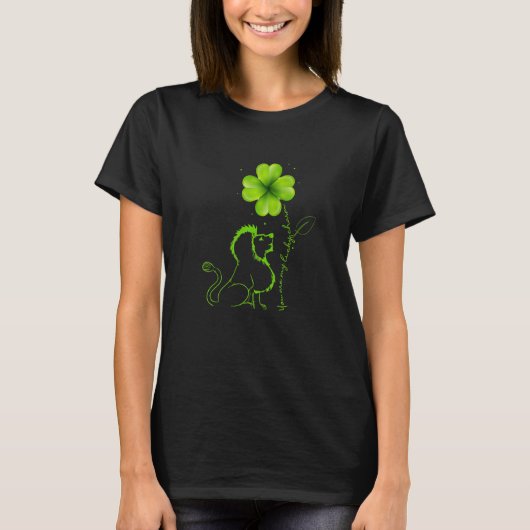 T-shirt Vous Êtes Mon Lucky Charm Lion Shamrock St Patrick (Devant)