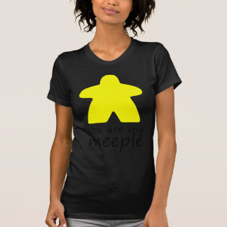 T-shirt Vous êtes mon meeple - jaune