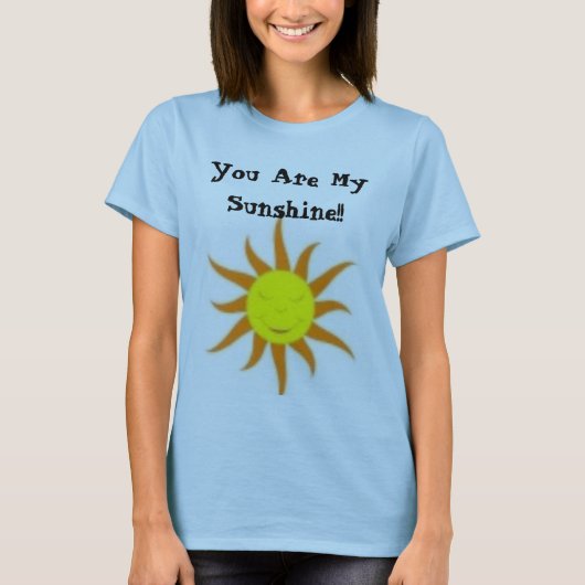 T-shirt Vous êtes mon soleil ! ! (Devant)