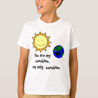 T-shirt Vous êtes mon soleil