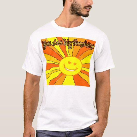 T-shirt Vous êtes mon soleil (Devant)