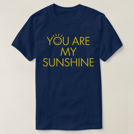 T-shirt Vous Êtes Mon Soleil 2 (Design devant)