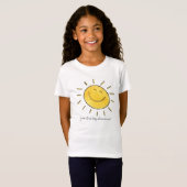 T-Shirt Vous êtes mon soleil ! Chemise (Devant entier)