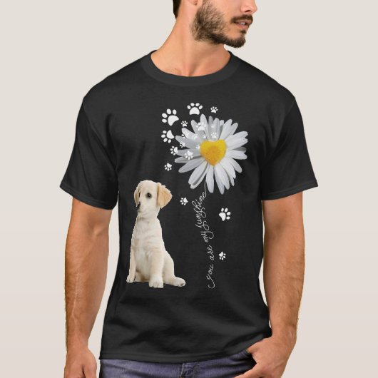 T-shirt Vous Êtes Mon Sunshine Labrador Retriever (Devant)