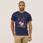 T-shirt Vous Êtes Mon Univers - Aimant Spatial Des Astrona (Devant entier)