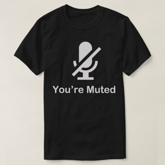 T-shirt Vous êtes muté par G2G (Design devant)