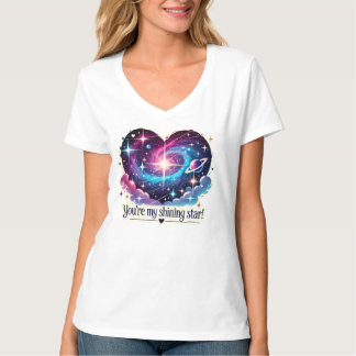 T-shirt Vous êtes My Shining Star Cosmique Design