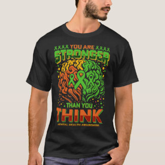 T-shirt Vous êtes plus forte que vous ne pensez la santé m