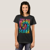 T-shirt Vous êtes plus qu'un test Score Motivational Test  (Devant entier)