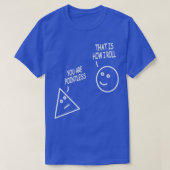 T-shirt Vous êtes Pointless Thatx27s Comment je roule math (Design devant)