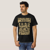 T-shirt Vous êtes probablement un immigrant (Devant entier)