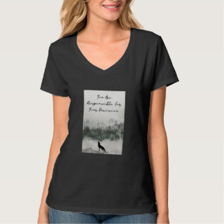 T-shirt VOUS ÊTES RESPONSABLE DE VOTRE arbre de décision