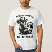 T-shirt Vous êtes soit une Fella intelligente, soit une Fa (Devant)