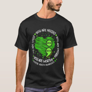T-shirt Vous Êtes Suffisamment Semicolon Mental Health