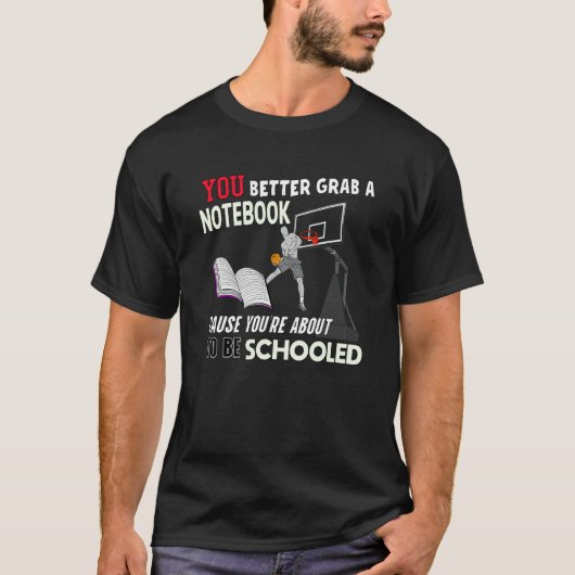 T-shirt Vous êtes sur le point d'être scolarisé - Funny Ba (Devant)
