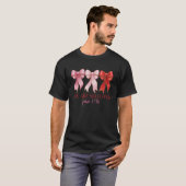T-shirt Vous êtes tellement aimé Jean 3 16 Bow Écriture ch (Devant entier)