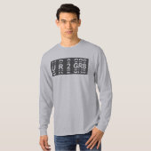 T-shirt Vous Êtes Trop Grand UR2 GR8 (Devant entier)