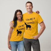 T-shirt Vous êtes un âne (Unisexe)