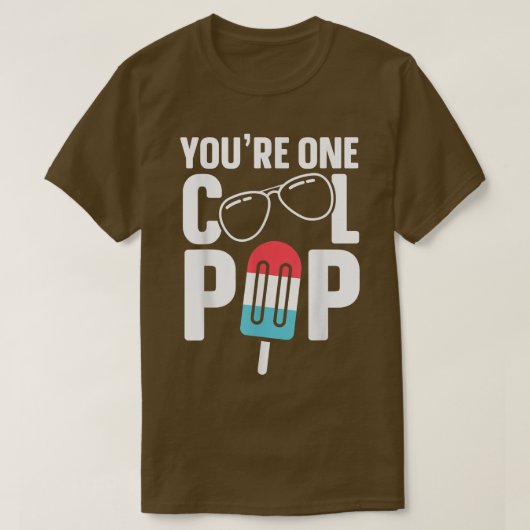 T-shirt Vous êtes un Cool Pop Père Papa 1 (Design devant)