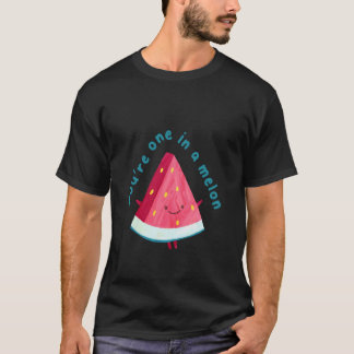 T-shirt Vous êtes un dans une conception de pastèque migno