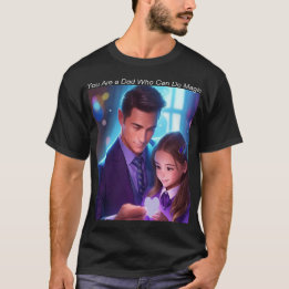T-shirt Vous êtes un père qui peut faire la magie