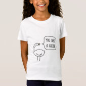 T-Shirt Vous êtes une oie (Devant)