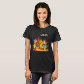 T-shirt Vous exagérez Prof de chimie Science Gra (Devant entier)