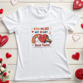 T-shirt Vous Faites Que Mon Coeur Beat Plus Rapide, Fun Re