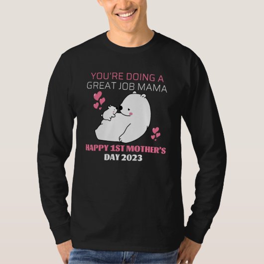 T-shirt Vous Faites Un Excellent Travail Maman u2013 Joyeu (Devant)