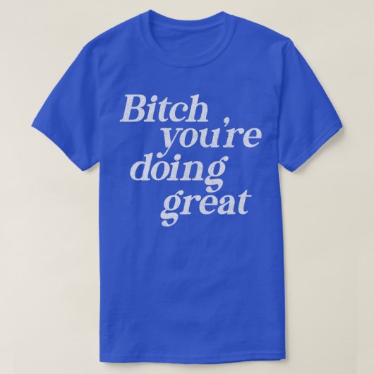 T-shirt Vous faites une grande conception de la typographi (Design devant)