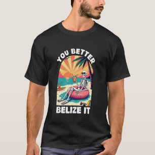 T-shirt Vous feriez mieux de le croire amusant souvenir va