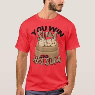 T-shirt Vous gagnez somme Vous dim sum Cuire Vegan dim Dim