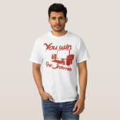 T-shirt Vous gagnez un Internets (Devant entier)